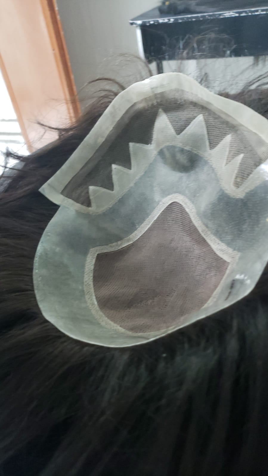 PIEZA capilar de caballero 9 x 7