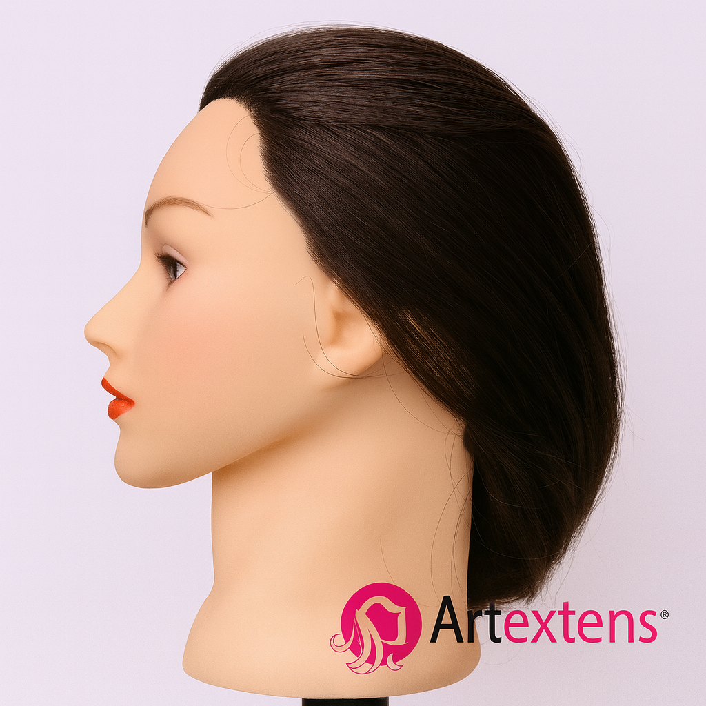 Cabezote de Práctica Profesional de Cabello Natural – Nivel Academia