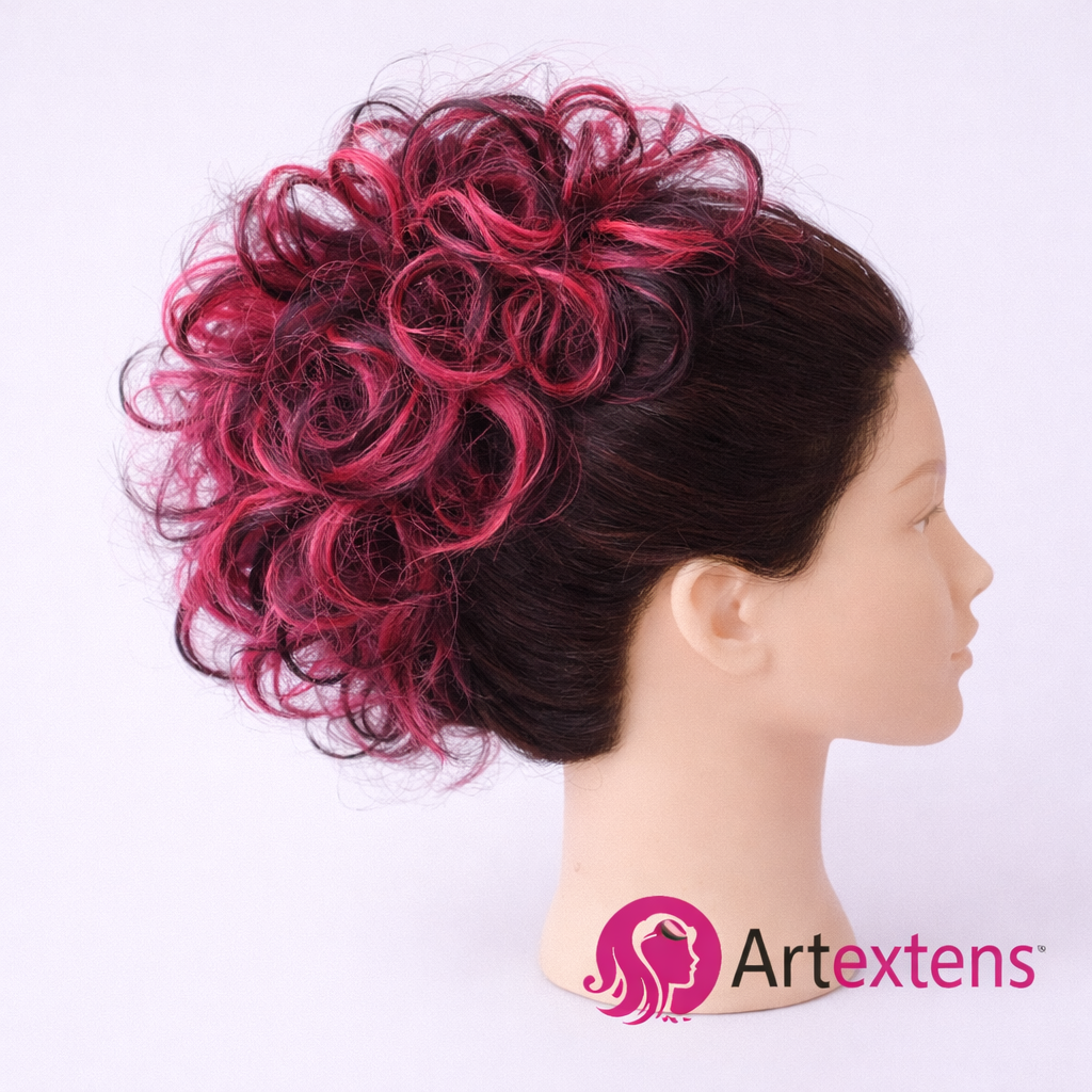 DONA Artextens · Postizo de Cabello Natural con Color Fantasía Editorial