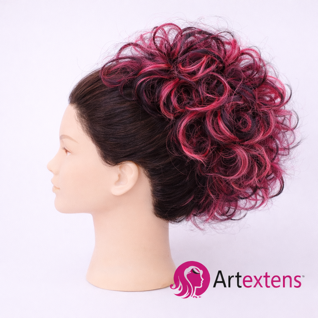 DONA Artextens · Postizo de Cabello Natural con Color Fantasía Editorial
