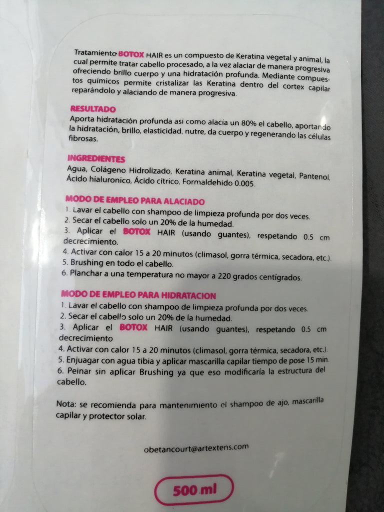 BOTOX 1 lt